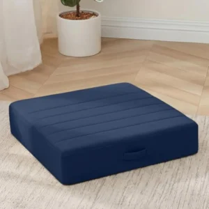 Square Floor Pillow for Adults and,Large Meditation Cushion