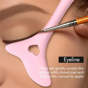 Wholesale  Multi-functional Eyeliner Stencil Wing Tips Silicone Eyeliner